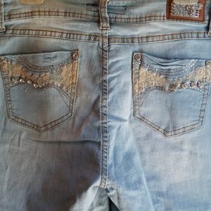 *NWT C'EST TOI EMBELLISHED SHORTS